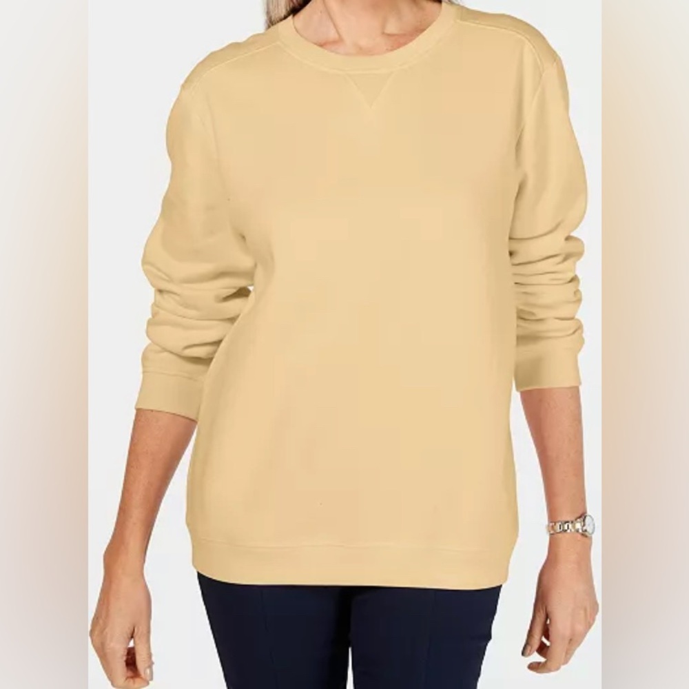 COPY - Karen Scott Sport Sweatshirt Large NWT
